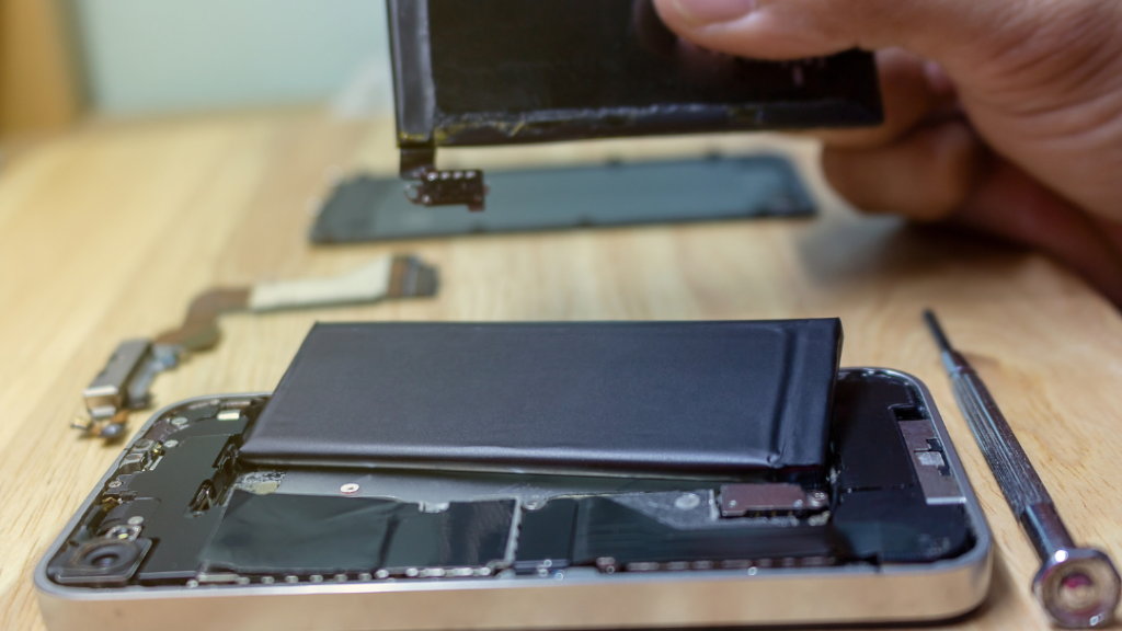 trocar a bateria do iPhone